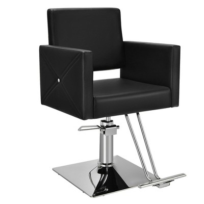 Costway Salon Chair For Hair Stylist Adjustable Swivel Hydraulic