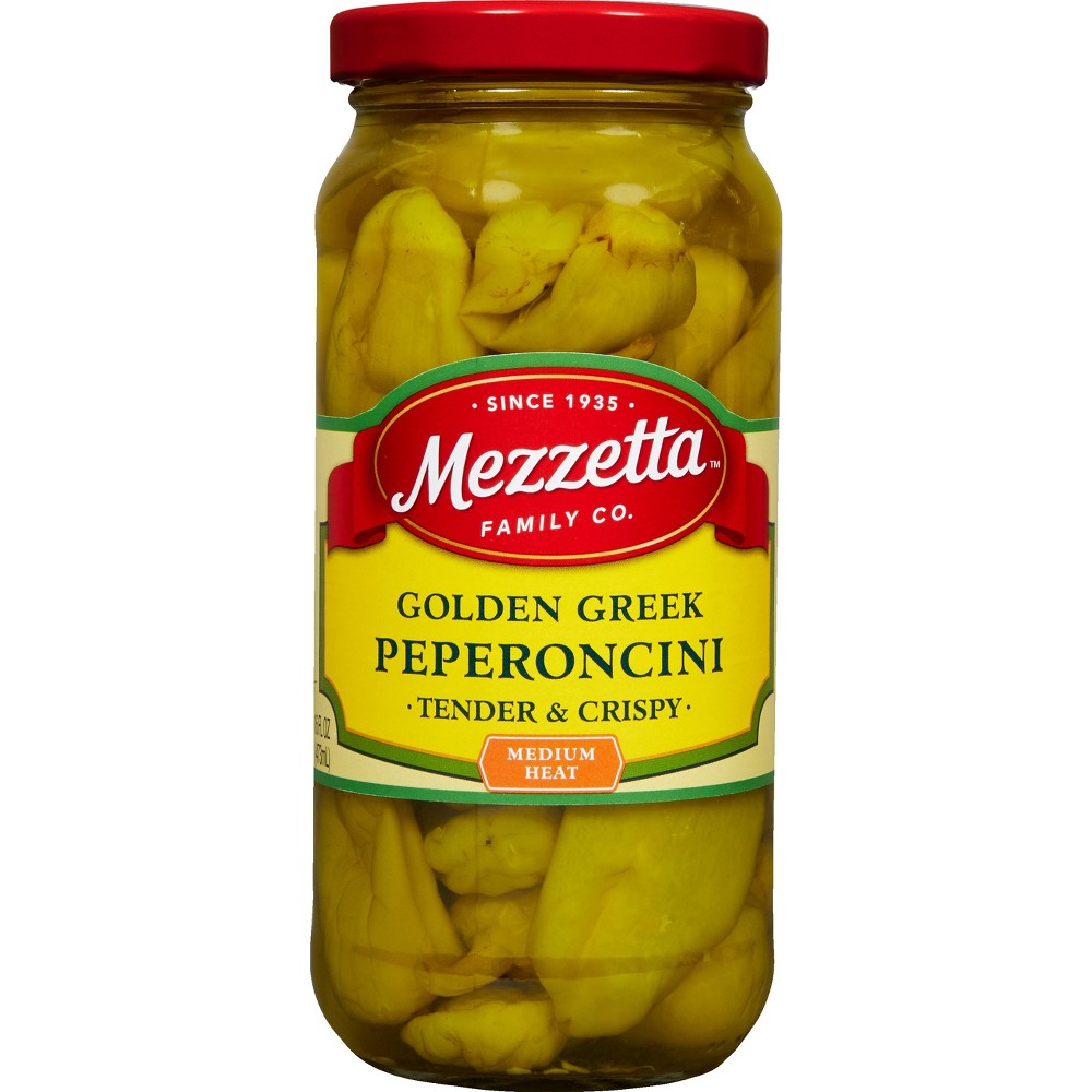 UPC 073214001057 product image for Mezzetta Golden Greek Pepperoncini Medium Heat - 16oz | upcitemdb.com