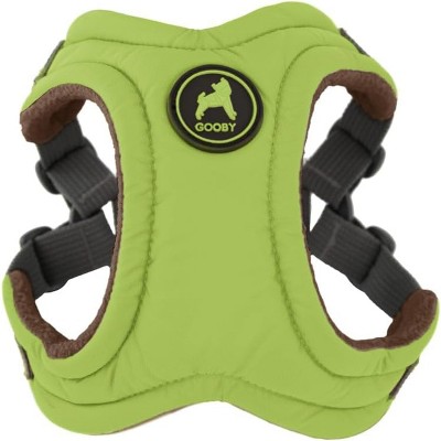 Gooby Escape Free Memory Foam Harness Green, Small