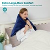 Heating Pad for Back Pain Relief 33"x17" Extra Large Electric Heating Pads for Cramps Neck and Shoulders - 3 of 4