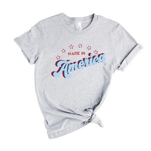 Simply Sage Market Women's Made In America Retro Short Sleeve Graphic Tee - 1 of 4