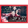 PosterPalooza | Classic Modern Red Picture Frame - UV Acrylic, Backing Board, Hanging Hardware Included - 2 of 4