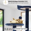 BestMassage Cat Tree 54/62/70/81 Inch Cat Tower with Sisal Scratching Post - 4 of 4