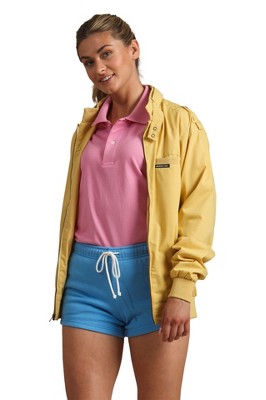 Members Only Women's Classic Iconic Racer Jacket - Medium, Light Pink