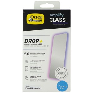 OtterBox AMPLIFY GLASS Screen Protector for iPhone 14 Pro (ONLY) - 1 of 1