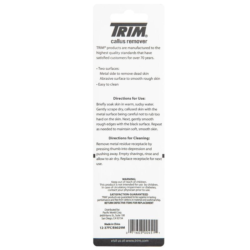 Trim Neat Feet Coarse &#38; Smooth Surface Callus Remover, 3 of 8