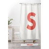 Deny Designs April Lane Art Block Monogram Memory Foam Bath Mat - 4 of 4