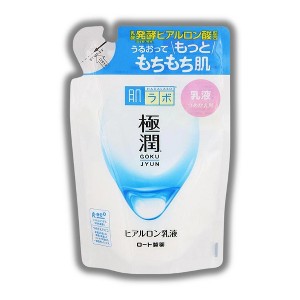 Rohto Mentholatum Hada Labo Gokujyun Hyaluronic Acid Hydrating Milk Refill | hydrates skin and helps preserve moisture balance.- (4.7 oz) - 1 of 2