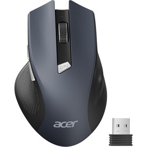 acer Wireless Mouse for Laptop, 2.4GHz Computer Mouse 3 Adjustable DPI Office Cordless USB Mice with USBA Receiver, 6 Buttons - 1 of 4