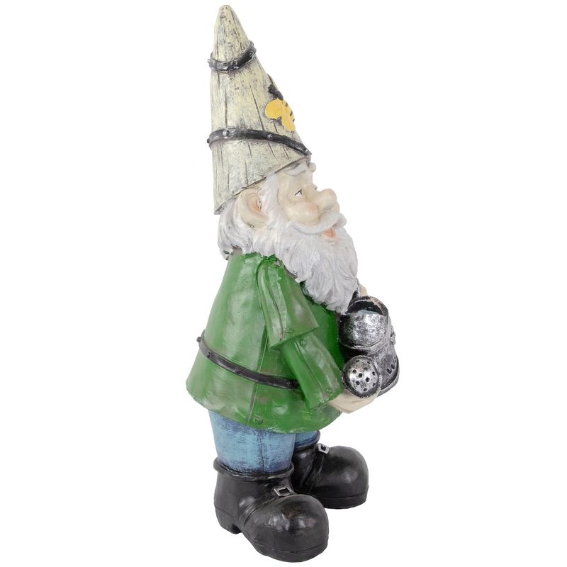 Northlight Gnome with Watering Can Outdoor Garden Statue - 15.5", 4 of 6