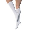 Jobst Sensifoot Diabetic Knee High Socks Compression Large White - 4 of 4