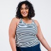 Calypsa Women's Maya Tankini Swim Top With Built-in Bra - 3 of 4