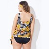 Swimsuits for All Women's Side Tie Blouson Tankini Top (Plus Sizes Available) - 3 of 4