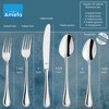 Amefa Haydn 20-Piece 18/10 Stainless Steel Flatware Set, High Gloss Mirror Finish, Silverware Set Service for 4, Rust Resistant Cutlery - 2 of 4