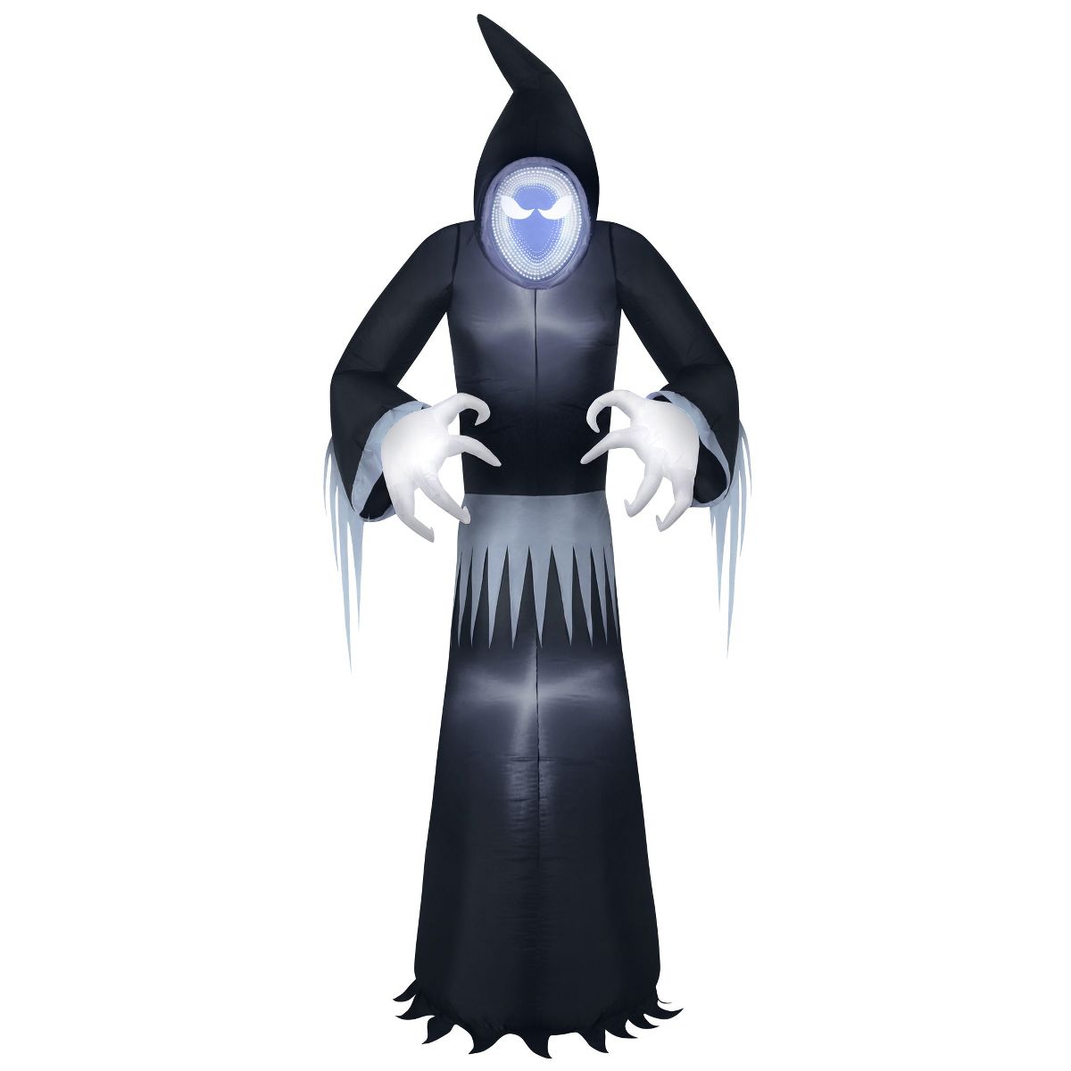 Occasions Airflowz Inflatable Infinity Mirror Reaper, 3 ft Tall, Multicolored