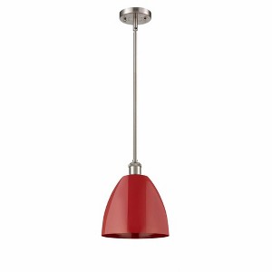 Plymouth Dome - 1 Light Stem Hung Pendant In Industrial Style-10.88 Inches Tall and 9 Inches Wide - 1 of 1