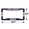 James Madison University Stripes License Plate Tag Frame - 4 of 4