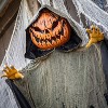 Morris Costumes 7 ft Light-Up Animated Big Pumpkin Head Man - Gray - 3 of 4