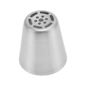 Unique Bargains Piping Tip 304 Stainless Steel Silver Tone 0.98"x1.46"x1.65" 1 Pcs - 1 of 3