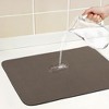 REGALWOVEN Large Diatomaceous Stone Dish Drying Quick Dry Coffee Mat for Kitchen Counter Dishes Cups and Utensils - 3 of 4