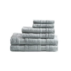 Gracie Mills Aisling Super Soft 6 Pieces Cotton Quick Dry Bath Towel Set - 1 of 4