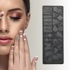 Unique Bargains Colorful Nail Art Stamp YH-024 Silver Tone 1 Pc - 4 of 4