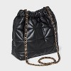 Rouched Chain Crossbody Bag - A New Day™ - 3 of 4