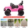Electric Car, Licensed Toyota 12V Ride-On Car, for Kids with RC, Music, LED Lights, Double Doors, Safety Belt - 2 of 4
