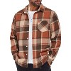 COOFANDY Flannel Shirts Plaid Shirt Button Down Shirts - 3 of 4