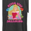 Women's - Disney Princess - Aurora Never Stop Dreaming Short Sleeve Graphic T-Shirt - 2 of 4