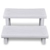 vidaXL White Spa Steps - 2 of 4