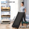 SupeRun 80Cm Run Belt Mini 1.2 Horsepower walking pad treadmill easy storage - 4 of 4
