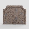 Twin Charlie Notched Border Stick-on-the-Wall Dorm Headboard - Threshold™ - 2 of 4