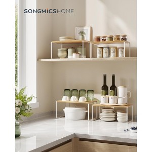 SONGMICS HOME Cabinet Shelf Organizers, Shelf Organizers, Kitchen Organizers and Storage - 1 of 4