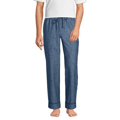 Lands' End Men's Poplin Pajama Pants