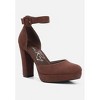 Inigo Interchangeable Ankle Strap Platform Women Sandals - 2 of 4
