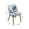 Christopher Knight Home Aviana Fabric Upholstered Dining Chairs (Set of 2) - 3 of 4