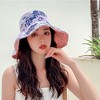 Anna-Kaci Women's 2-in-1 Double-Sided Bucket Hat with Floral & Solid Design - 2 of 4
