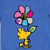 Boys' - Peanuts - Woodstock With Flower And Pattern Short Sleeve Graphic T-Shirt - 2 of 4