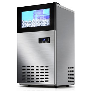 Tylza Commercial Built-in or Freestanding Ice Maker 160Lbs/24H Stainless Steel - 1 of 4