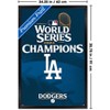 Trends International MLB Los Angeles Dodgers - 2024 World Series Team Logo Framed Wall Poster Prints - 3 of 4