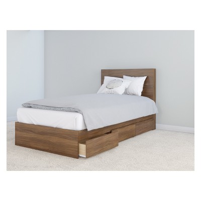 target bed frame with headboard