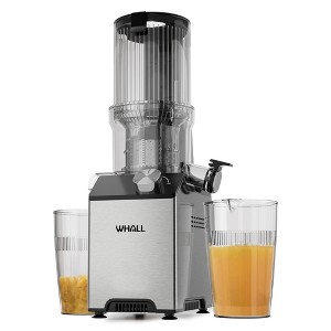 Whall Cold Press Juicer Machines with 4.2" Extra Large Feed Chute, Reverse Function - 1 of 4
