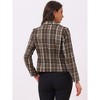 INSPIRE CHIC Women's Notched Lapel Open Front Business Casual Blazer - 4 of 4