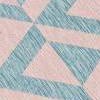 pink and aqua