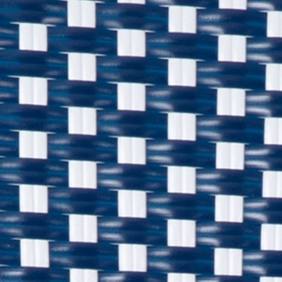 navy & white rattan/natural frame