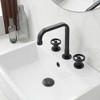 BWE Industry Style 8 in. Widespread Double Handle High-Arc Bath Faucet Water-Saving With Drain Kit - 4 of 4