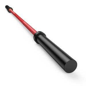 7ft Barbell Bar, 44Lb Weight Bar for Bench Press, Squats, 1500LB High-Capacity Barbell for Powerlifting Strength Training, Fits 2" Plates - 1 of 4