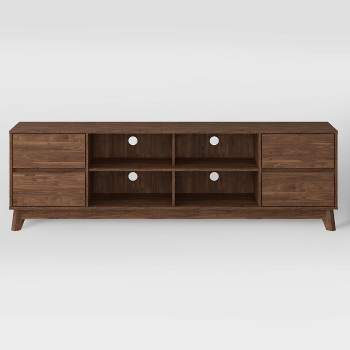 Hollywood Wood Grain TV Stand for TVs up to 85" with Drawers - CorLiving
