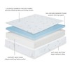 Okak 8/10IN Bamboo Rayon Memory Foam Mattress, Breathable Medium Firm Mattress, Preasure-Relief Mattress for Home, Hotel - 2 of 4